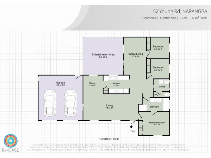52 Young Road, Narangba QLD 4504 Floorplan
