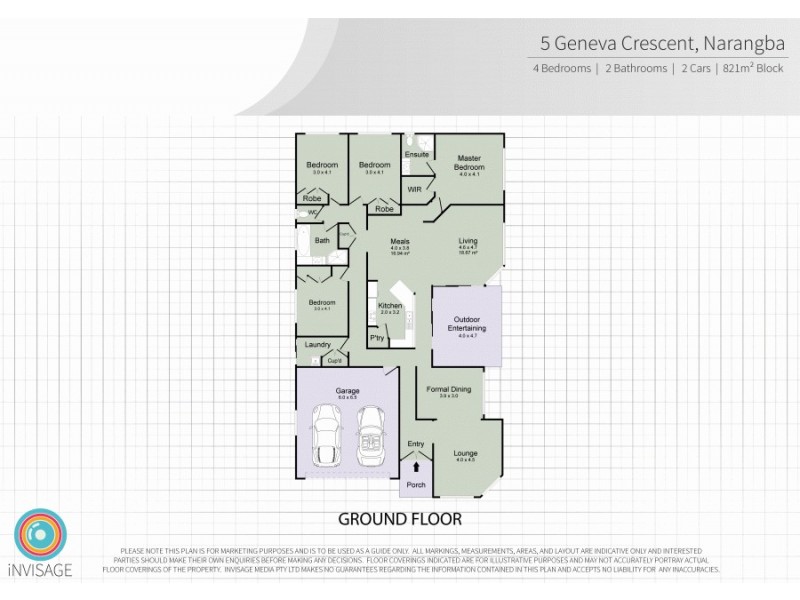 5 Geneva Crescent, Narangba QLD 4504 Floorplan