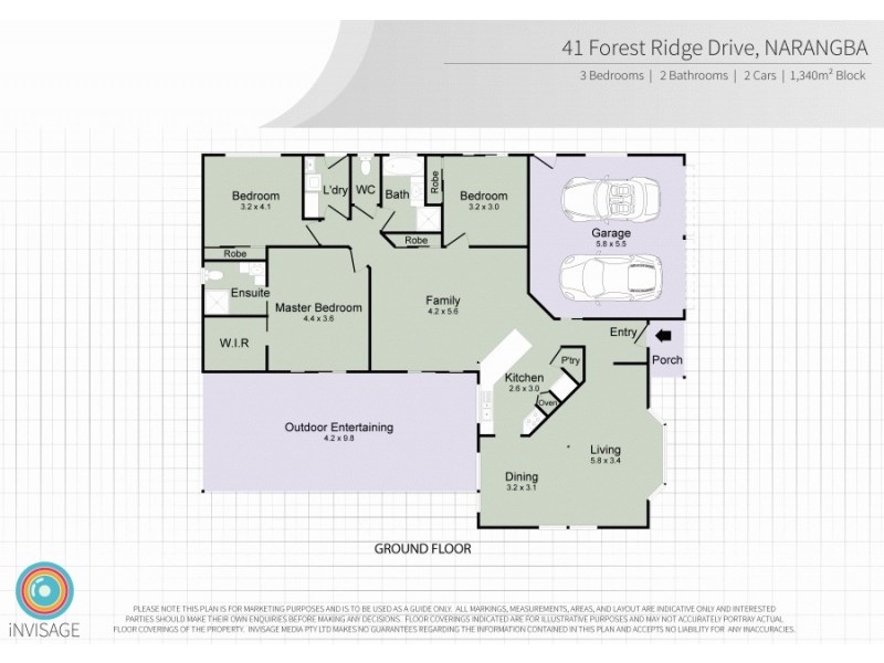 41 Forest Ridge Drive, Narangba QLD 4504 Floorplan