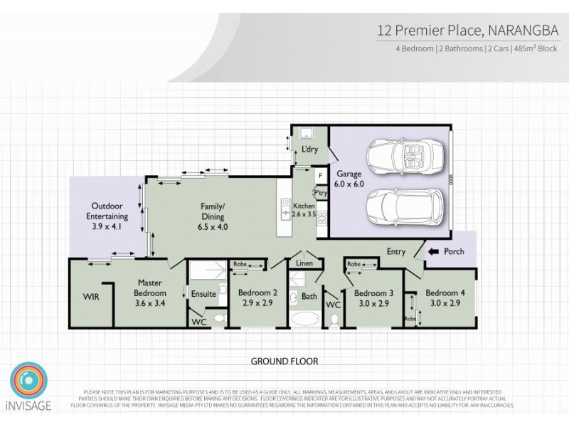 12 Premier Place, Narangba QLD 4504 Floorplan
