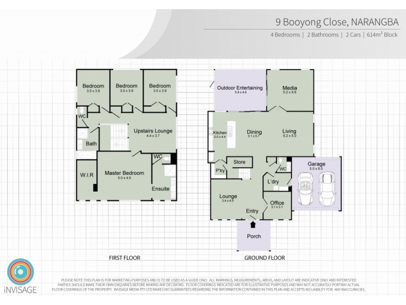 9 Booyong Close, Narangba QLD 4504 Floorplan
