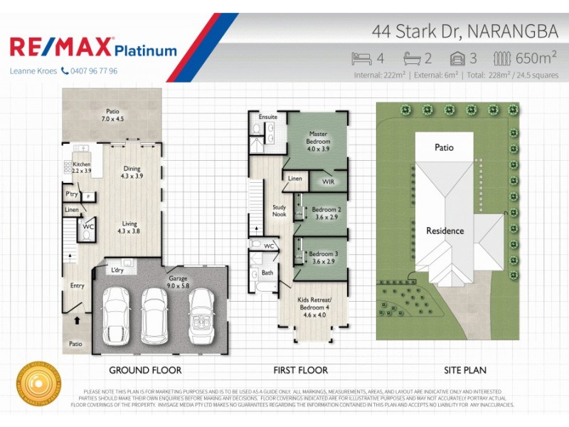 44 Stark Drive, Narangba QLD 4504 Floorplan