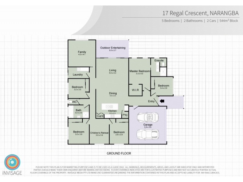 17 Regal Crescent, Narangba QLD 4504 Floorplan