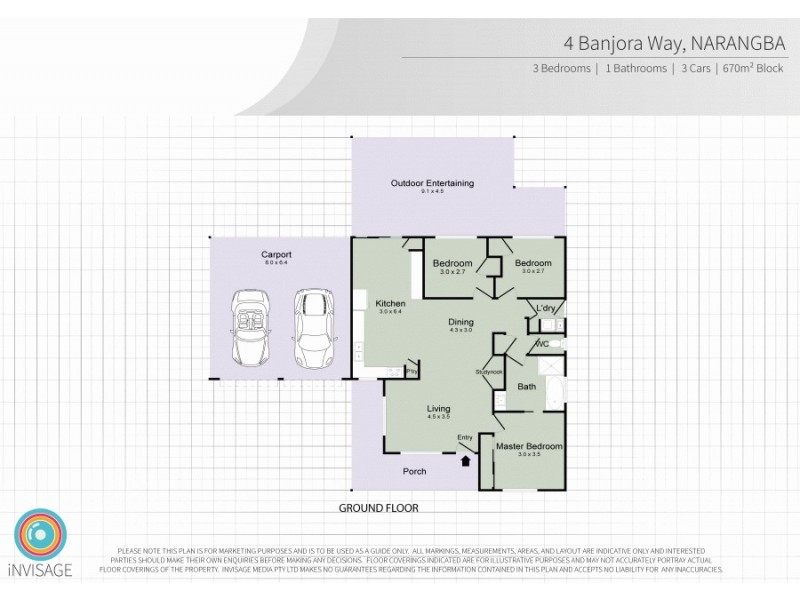 4 Banjora Way, Narangba QLD 4504 Floorplan