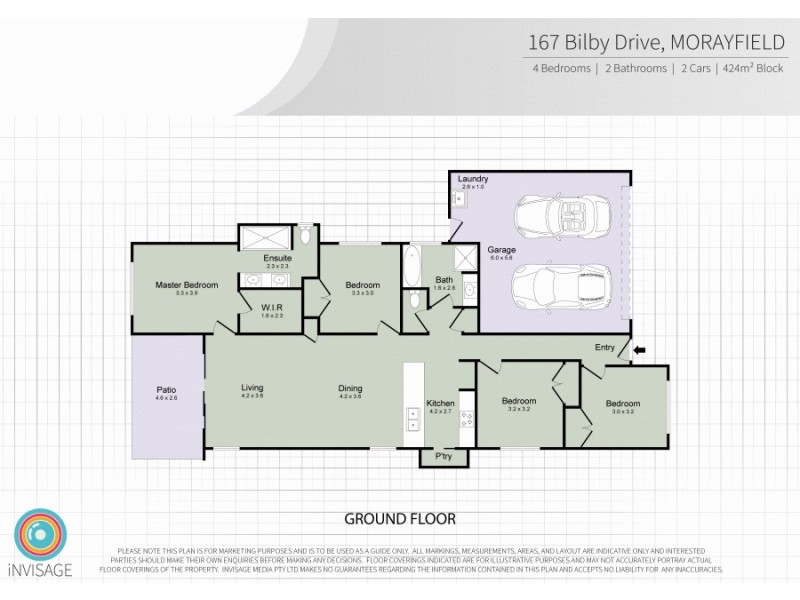 167 Bilby Drive, Morayfield QLD 4506 Floorplan