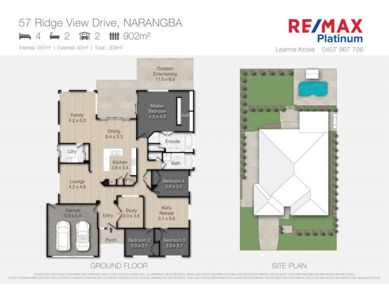 57 Ridge View Drive, Narangba QLD 4504 Floorplan