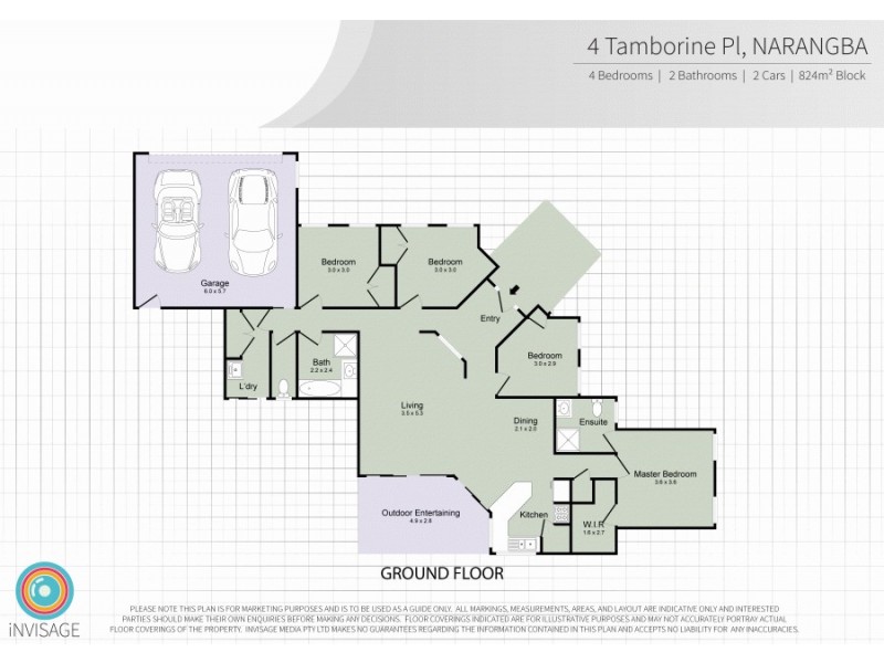 4 Tamborine Place, Narangba QLD 4504 Floorplan