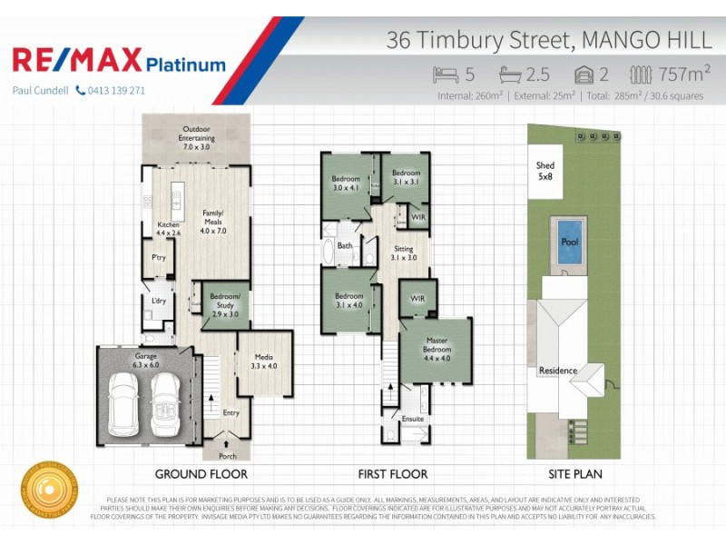 36 Timbury Street, Mango Hill QLD 4509 Floorplan