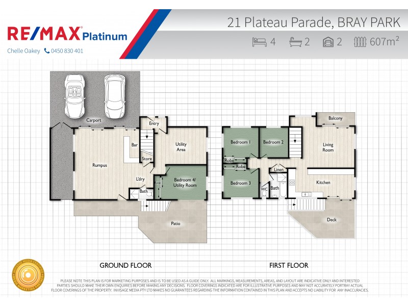 21 Plateau Parade, Bray Park QLD 4500 Floorplan