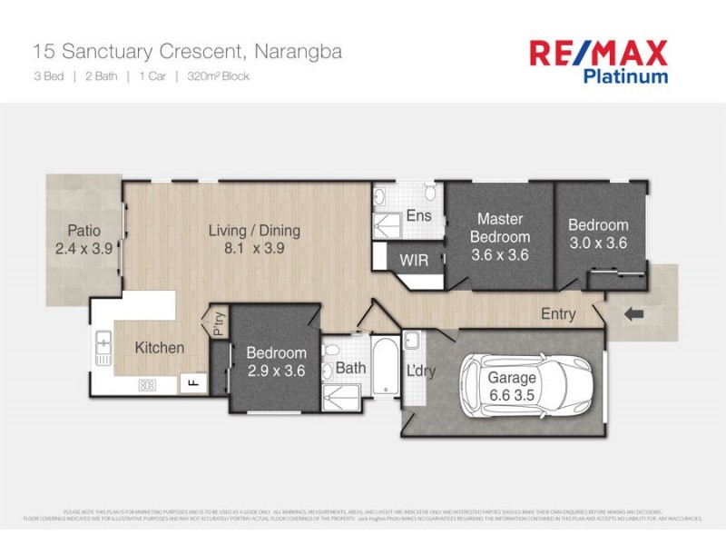 15 Sanctuary Crescent, Narangba QLD 4504 Floorplan