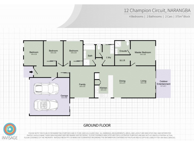 12 Champion Circuit, Narangba QLD 4504 Floorplan