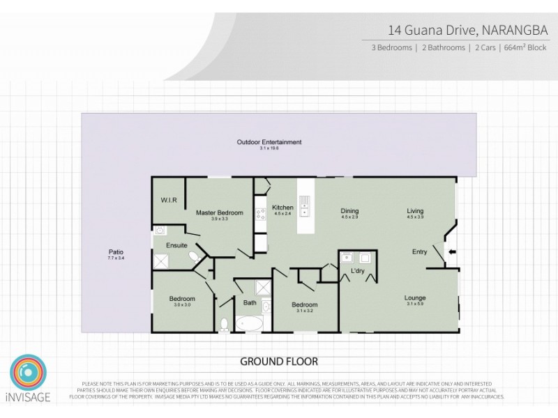 14 Guana Drive, Narangba QLD 4504 Floorplan