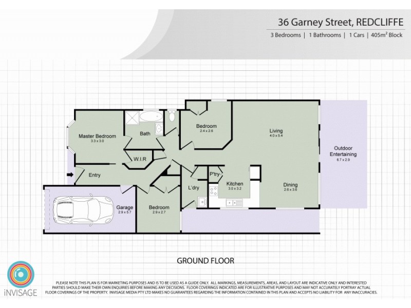 36 Garney Street, Redcliffe QLD 4020 Floorplan