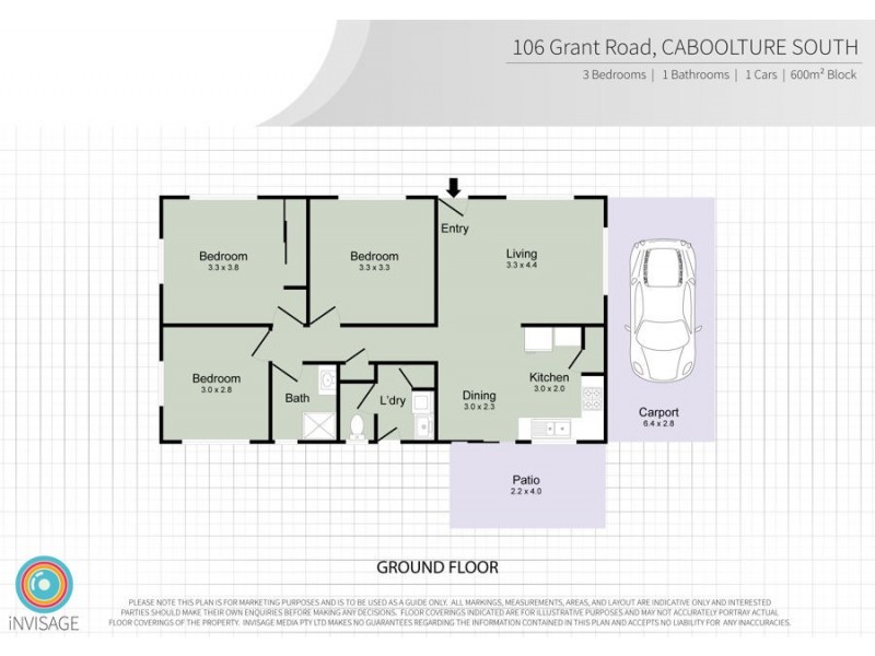 106 Grant Road, Caboolture South QLD 4510 Floorplan