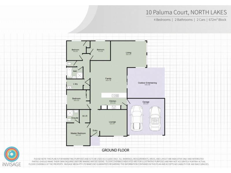 10 Paluma Court, North Lakes QLD 4509 Floorplan