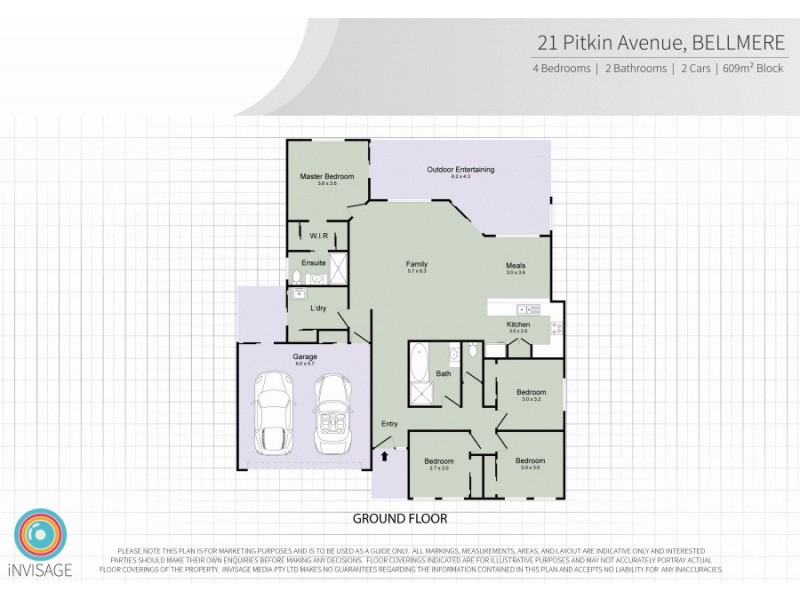21 Pitkin Avenue, Bellmere QLD 4510 Floorplan