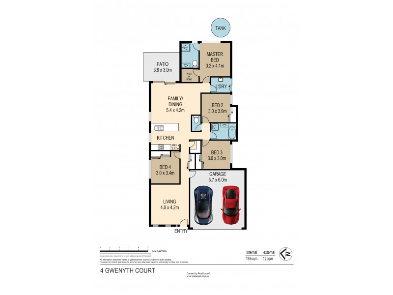4 Gwenyth Court, Narangba QLD 4504 Floorplan
