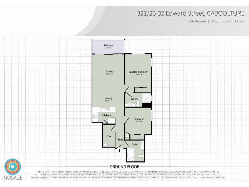 321/26-32 Edward Street, Caboolture QLD 4510 Floorplan
