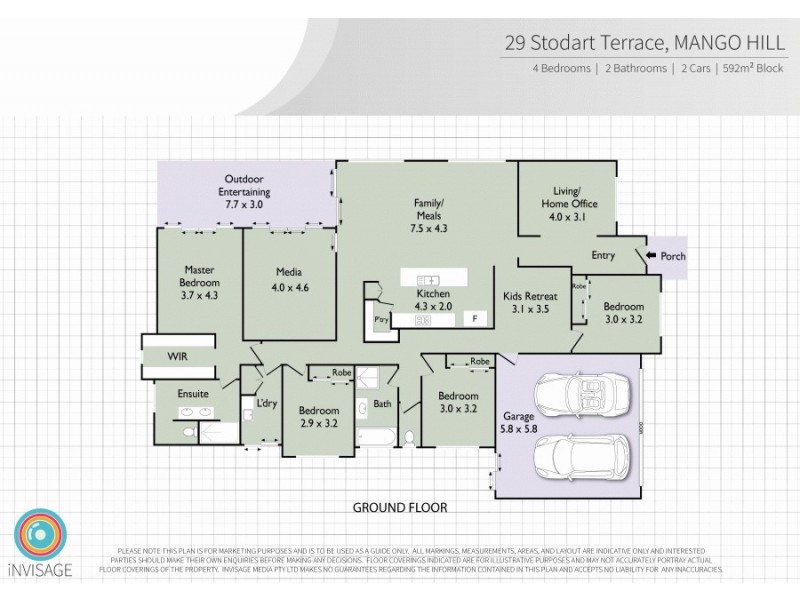 29 Stodart Terrace, Mango Hill QLD 4509 Floorplan