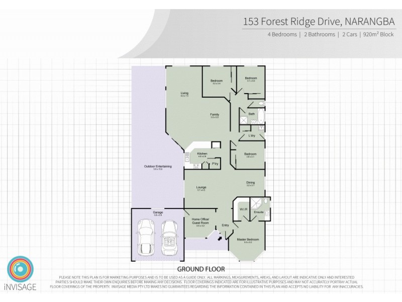 153 Forest Ridge Drive, Narangba QLD 4504 Floorplan