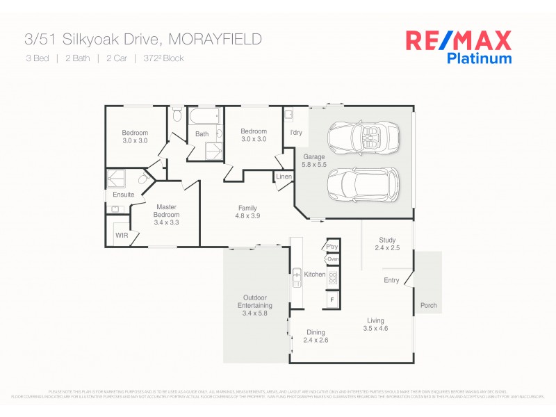 3/51 Silkyoak Drive, Morayfield QLD 4506 Floorplan