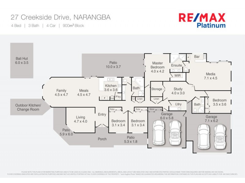 27 Creekside Drive, Narangba QLD 4504 Floorplan
