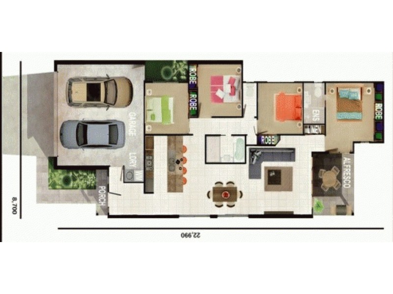 26 Cavill Way, Narangba QLD 4504 Floorplan