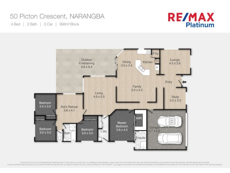 50 Picton Crescent, Narangba QLD 4504 Floorplan