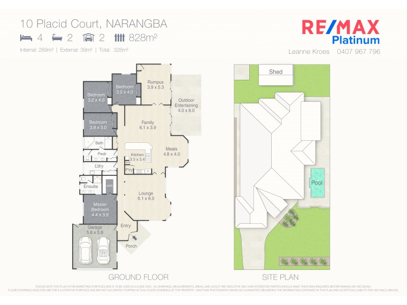 10 Placid Court, Narangba QLD 4504 Floorplan