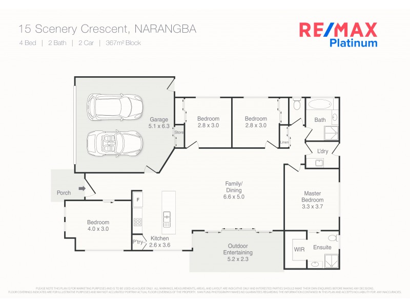 15 Scenery Crescent, Narangba QLD 4504 Floorplan