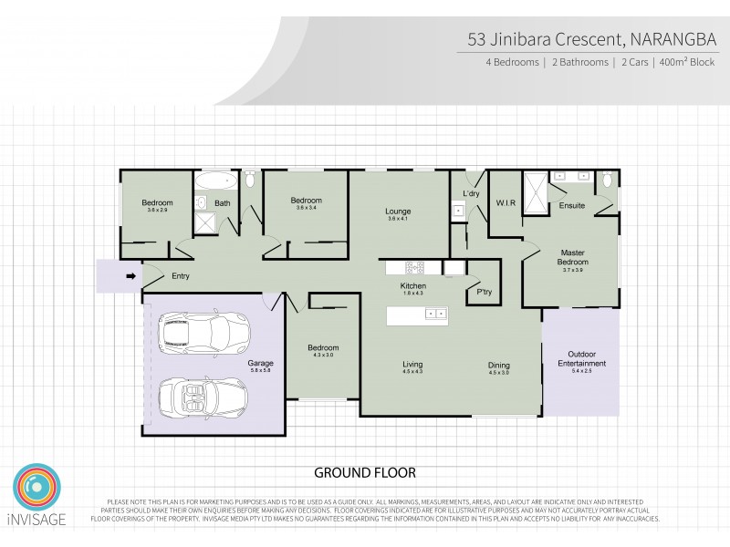 53 Jinibara Crescent, Narangba QLD 4504 Floorplan