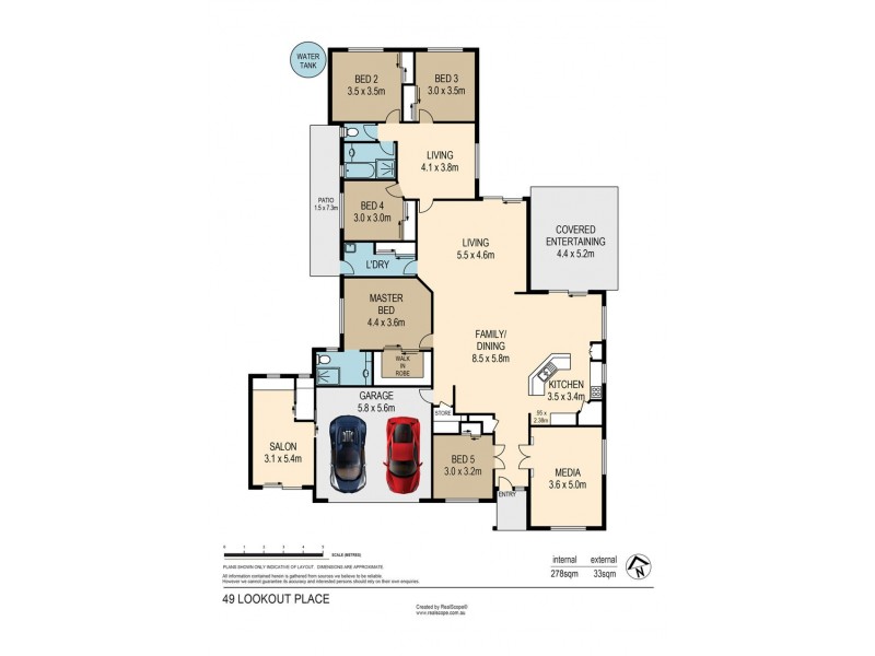 49 Lookout Place, Narangba QLD 4504 Floorplan