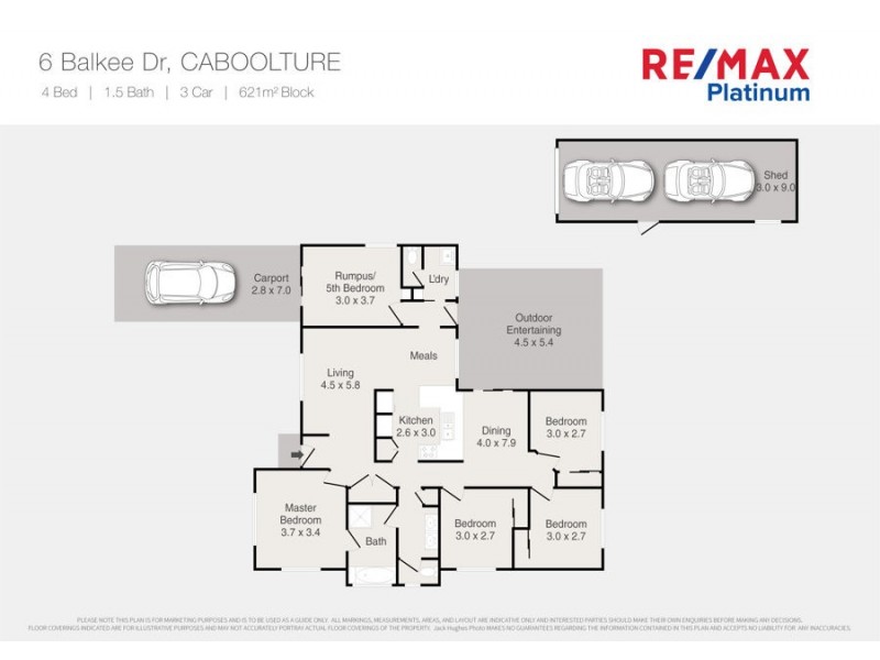 6 Balkee Drive, Caboolture QLD 4510 Floorplan
