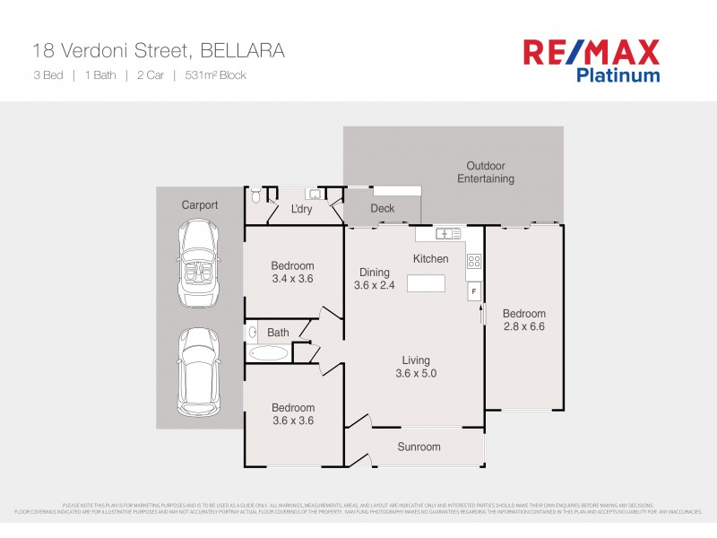 18 Verdoni Street, Bellara QLD 4507 Floorplan