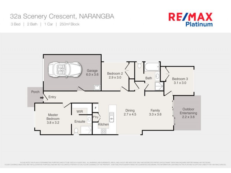 32A Scenery Crescent, Narangba QLD 4504 Floorplan