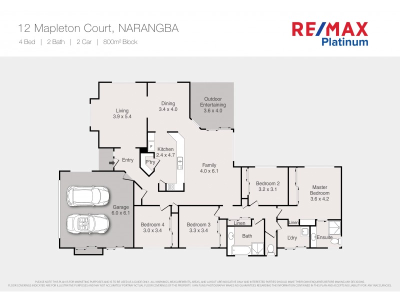 12 Mapleton Court, Narangba QLD 4504 Floorplan