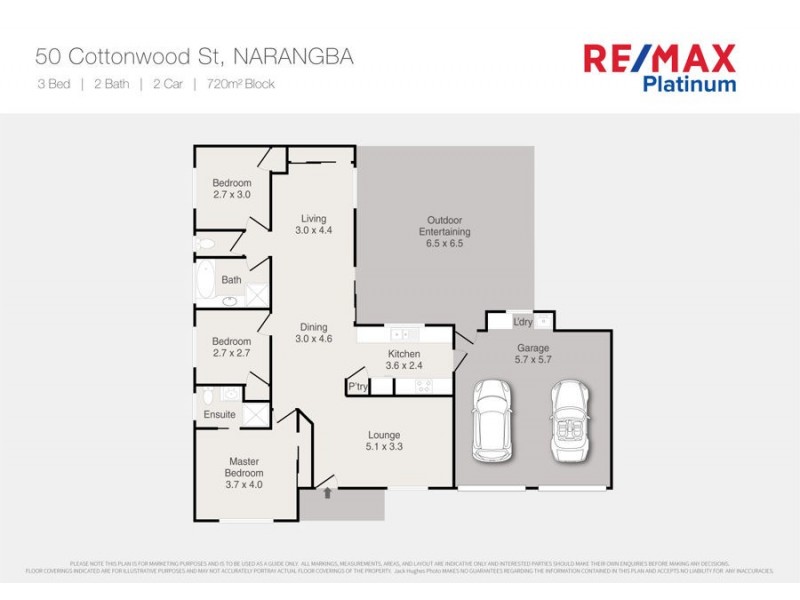 50 Cottonwood Street, Narangba QLD 4504 Floorplan