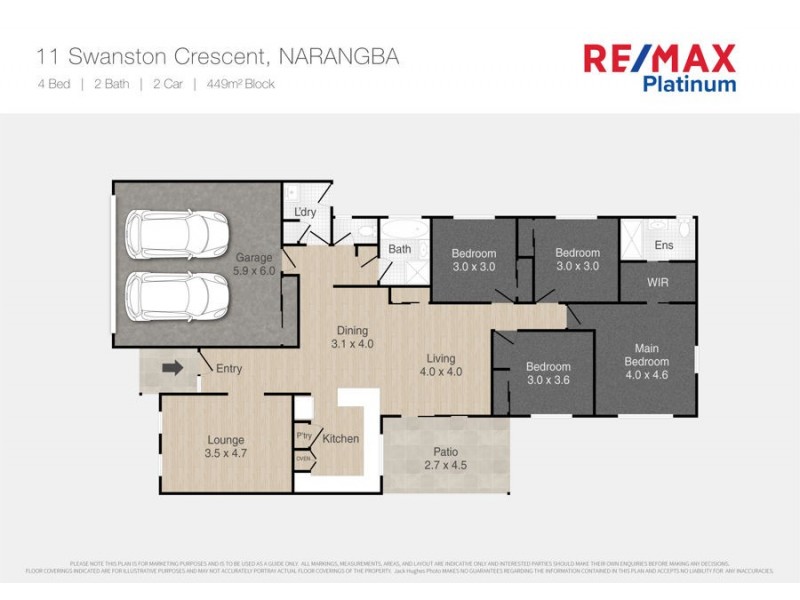 11 Swanston Crescent, Narangba QLD 4504 Floorplan