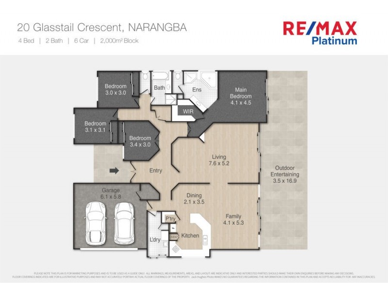 20 Glasstail Crescent, Narangba QLD 4504 Floorplan