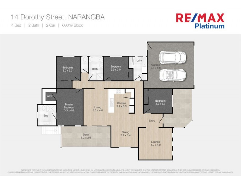 14 Dorothy Street, Narangba QLD 4504 Floorplan