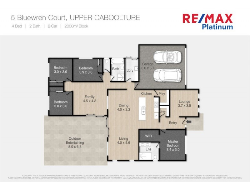 5 Bluewren Court, Upper Caboolture QLD 4510 Floorplan