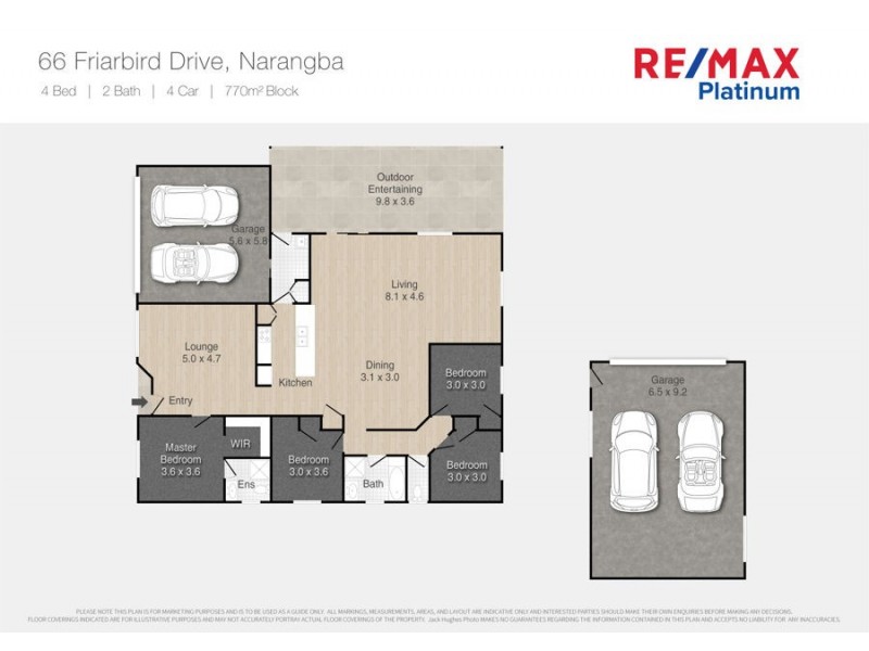 66 Friarbird Drive, Narangba QLD 4504 Floorplan