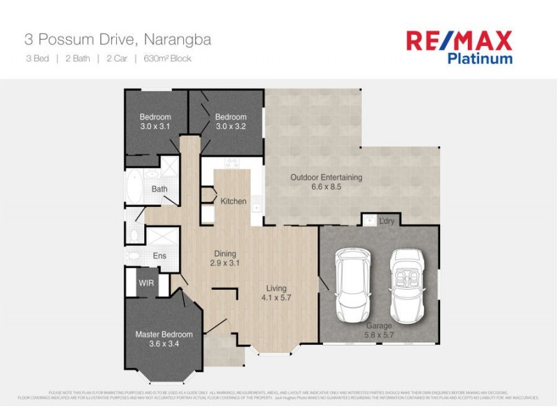 3 Possum Drive, Narangba QLD 4504 Floorplan