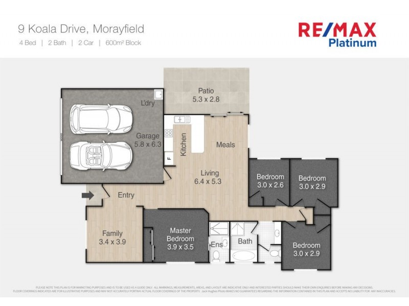 9 Koala Drive, Morayfield QLD 4506 Floorplan