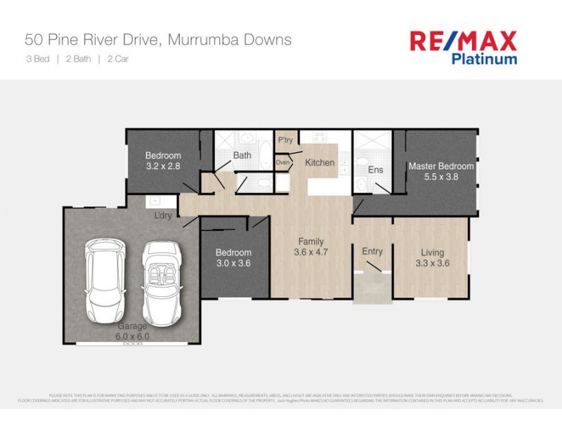 50 Pine River Drive, Murrumba Downs QLD 4503 Floorplan