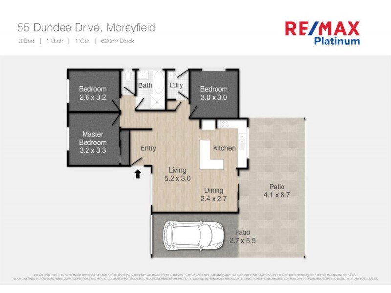 55 Dundee Drive, Morayfield QLD 4506 Floorplan