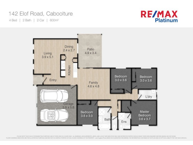 142 Elof Road, Caboolture QLD 4510 Floorplan