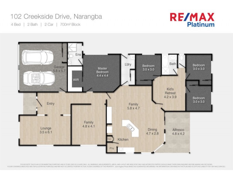 102 Creekside Drive, Narangba QLD 4504 Floorplan