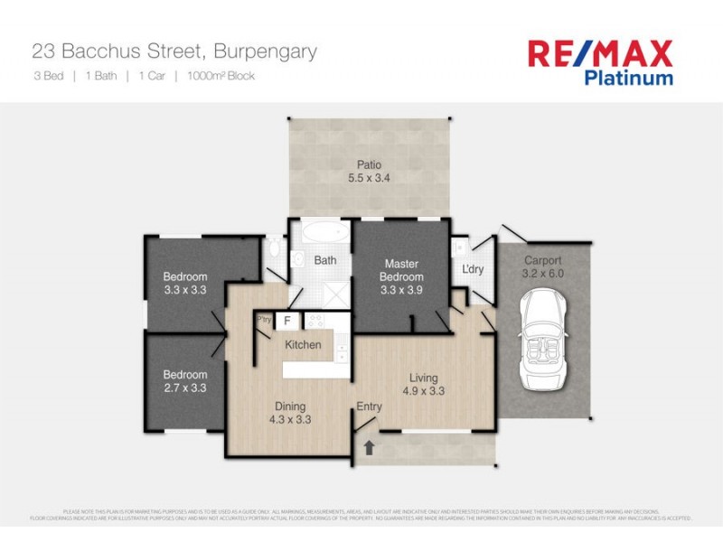 23 Bacchus Street, Burpengary QLD 4505 Floorplan