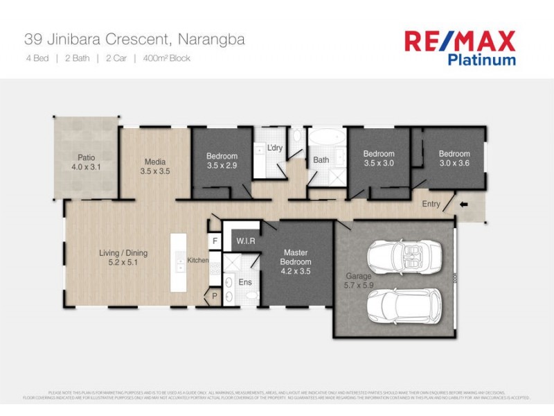 39 Jinibara Crescent, Narangba QLD 4504 Floorplan
